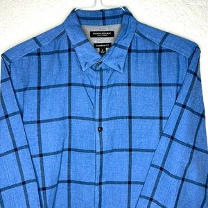 Men’s Banana Republic Luxe Flannel | Camden Fit | Size M